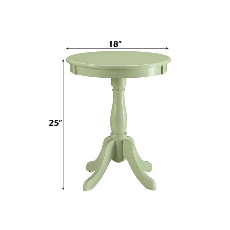 Bowery Hill End Table in Light Green