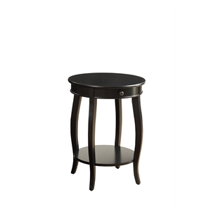 Bowery Hill End Table in Black