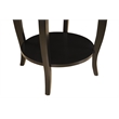 Bowery Hill End Table in Black