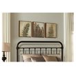 Bowery Hill Farmhouse Metal King Spindle Panel Bed in Bronze