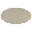 Bowery Hill Oval Coffee Table in Antique White