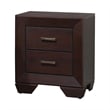 Bowery Hill 4 Piece Queen Panel Bedroom Set in Dark Cocoa