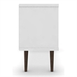 Bowery Hill 3-Shelf Solid Wood TV Stand for TVs up to 50