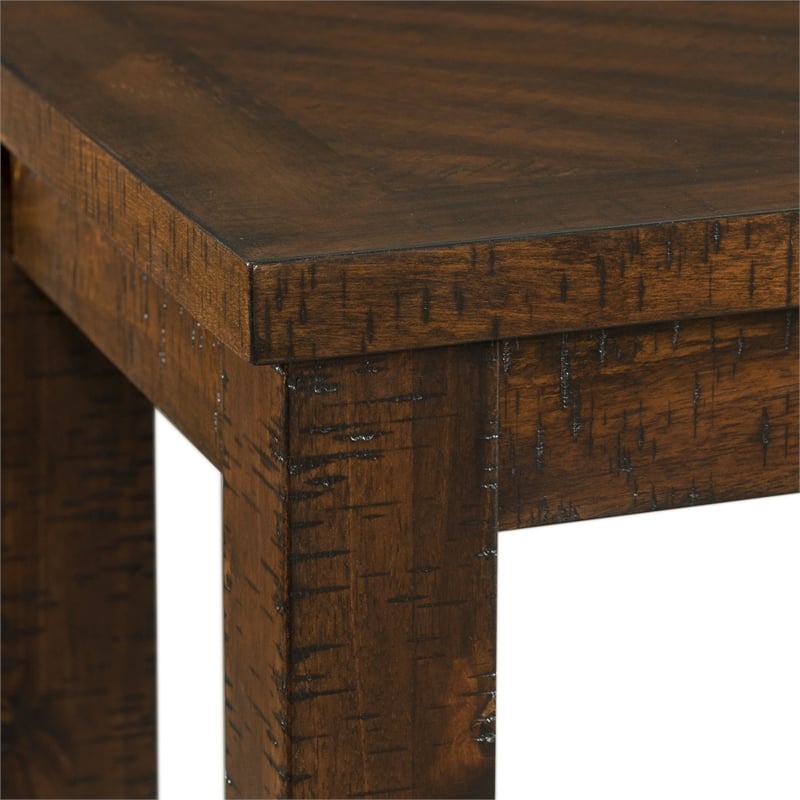 Bowery Hill Transitional Wood Brown Multipurpose Bar Table Set
