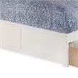 Bowery Hill Farmhouse Solid Wood Storage Platform King Bed in White