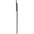 Bowery Hill Adjustable Modern Solid Wood Panel Queen Headboard in Gray