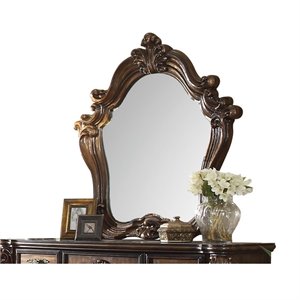 Bowery Hill Traditional Bedroom Mirror in Rich Cherry Oak