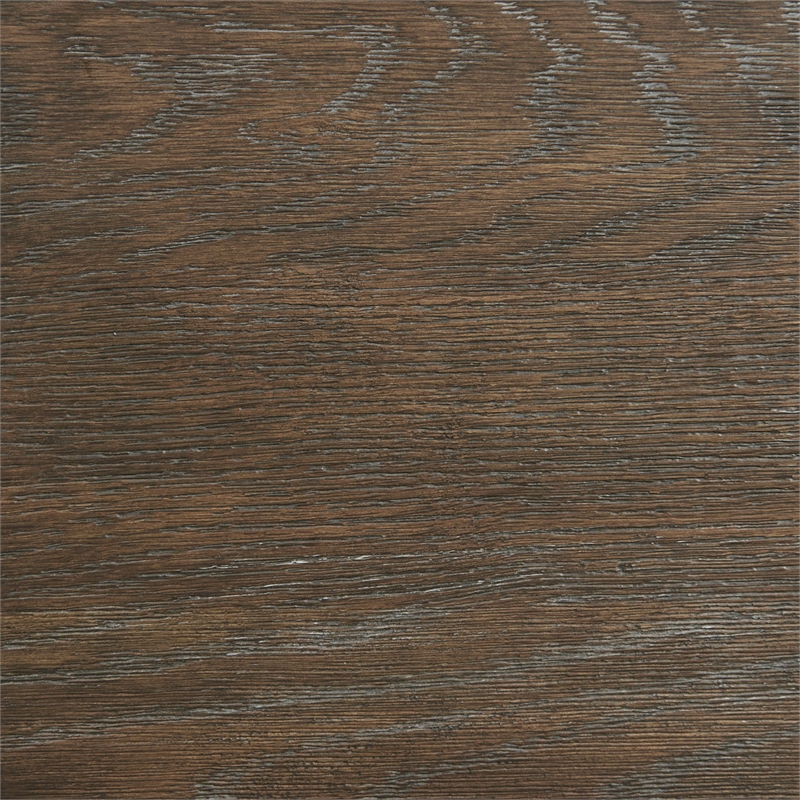 Bowery Hill 2-Drawers Bedroom Nightstand/USB Ports in Walnut Distressed