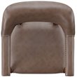 Bowery Hill Captains Chair with Casters in Brown