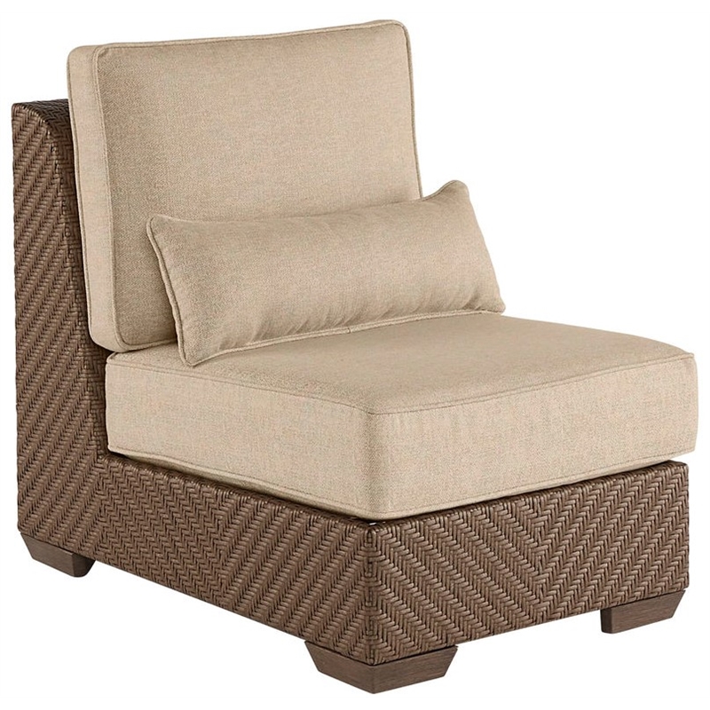 spruce hills wicker patio chair