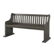 Bowery Hill 6 Piece Engineered Wood Dining Set in Dark Ash