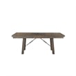 Bowery Hill 7 Piece Dining Set in Walnut and Cream
