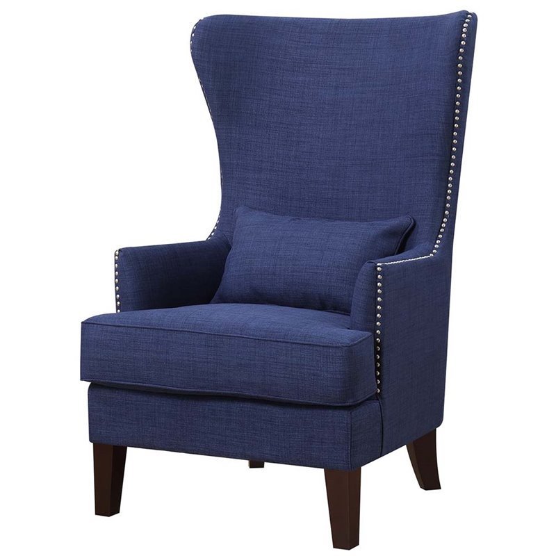 Bowery Hill Accent Chair in Blue