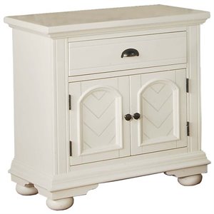 bowery hill nightstand in white