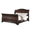 Bowery Hill 3 Piece Solid Wood Queen Sleigh Bedroom Set in Cherry