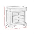 Bowery Hill 4 Piece King Bedroom Set in Cherry