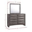 Bowery Hill Queen Storage 5 Piece Bedroom Set in Gray