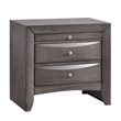 Bowery Hill King Storage 6 Piece Bedroom Set in Gray