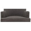 Bowery Hill French Solid Wood Chair in Heirloom Charcoal Gray