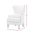 Bowery Hill French Solid Wood Chair in Heirloom Charcoal Gray