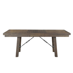 Bowery Hill 5 Piece Dining Set in Walnut and Cream