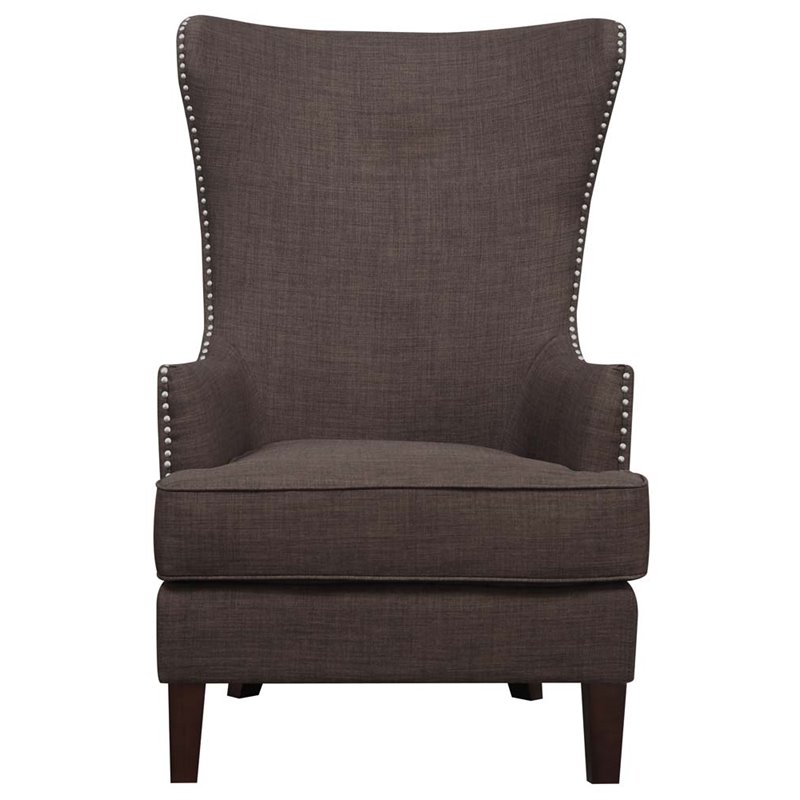 Bowery Hill Accent Chair in Chocolate