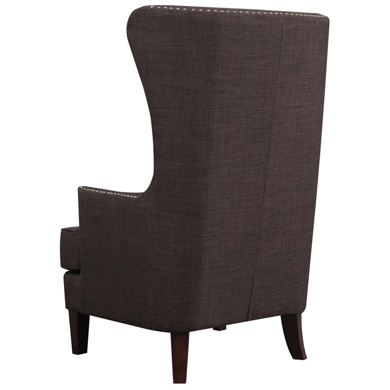 Bowery Hill Accent Chair in Chocolate