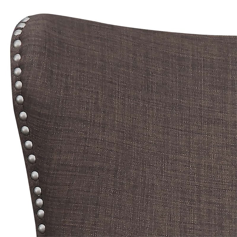 Bowery Hill Accent Chair in Chocolate