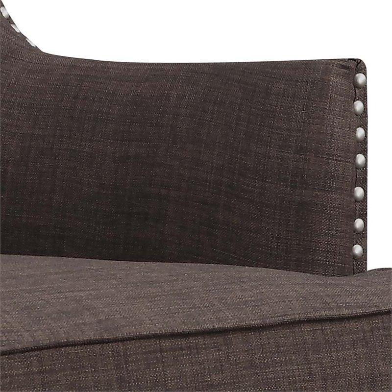 Bowery Hill Accent Chair in Chocolate