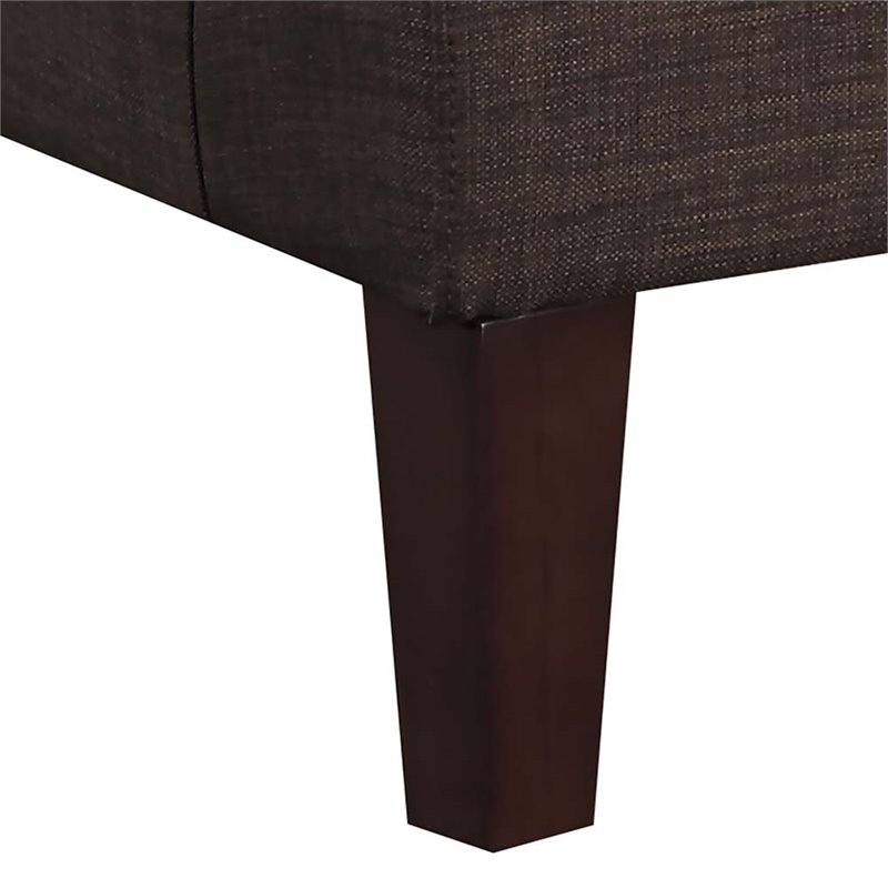 Bowery Hill Accent Chair in Chocolate