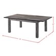 Bowery Hill Extendable Dining Table in Gray Oak