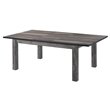 Bowery Hill Extendable Dining Table in Gray Oak