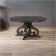 Bowery Hill Round Dining Table in Smokey Walnut