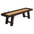 Bowery Hill Shuffleboard Table in Brown