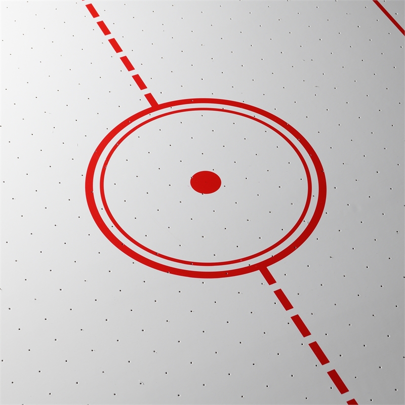 Bowery Hill Air Hockey Table in Black Laminate Veneer