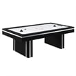 Bowery Hill Air Hockey Table in Black Laminate Veneer