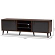 Bowery Hill Modern Wood TV Stand for TVs up to 63