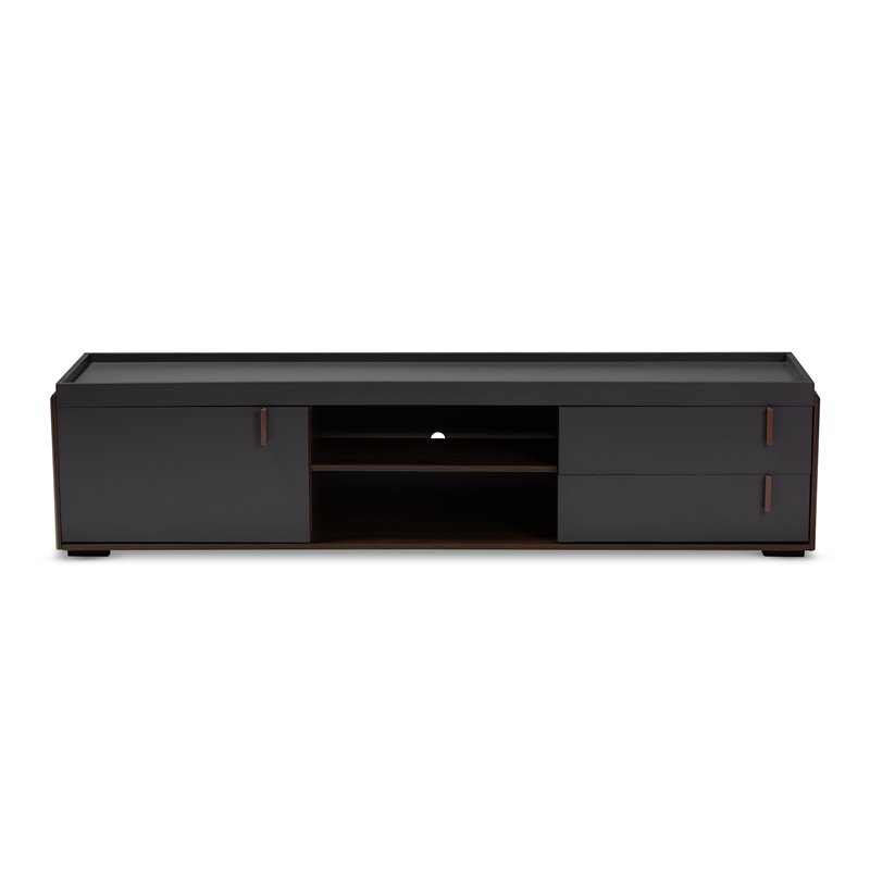 Bowery Hill Modern Wood TV Stand for TVs up to 78