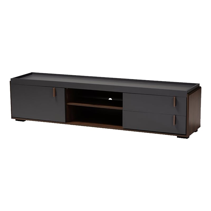 Bowery Hill Modern Wood TV Stand for TVs up to 78