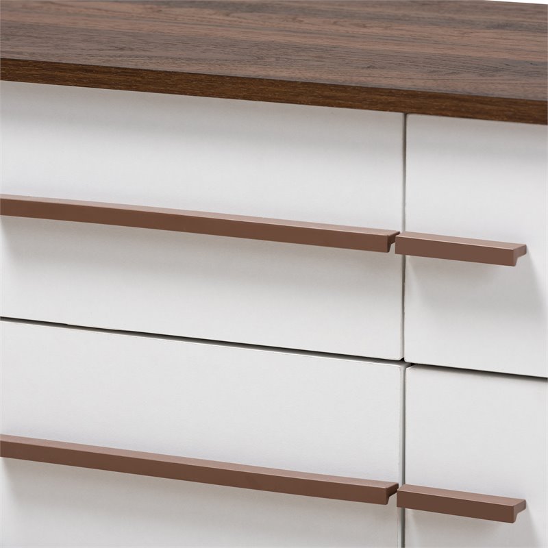 Bowery Hill Mid-Century Wood TV Stand for TVs up to 63