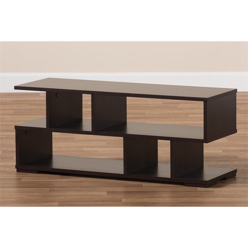 Bowery Hill Modern Engineered Wood TV Stand for TVs up to 35