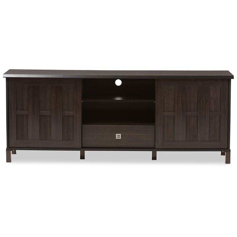 Bowery Hill Traditional Engineered Wood TV Stand for TVs up to 70
