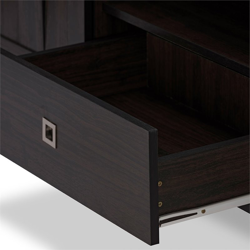 Bowery Hill Traditional Engineered Wood TV Stand for TVs up to 70