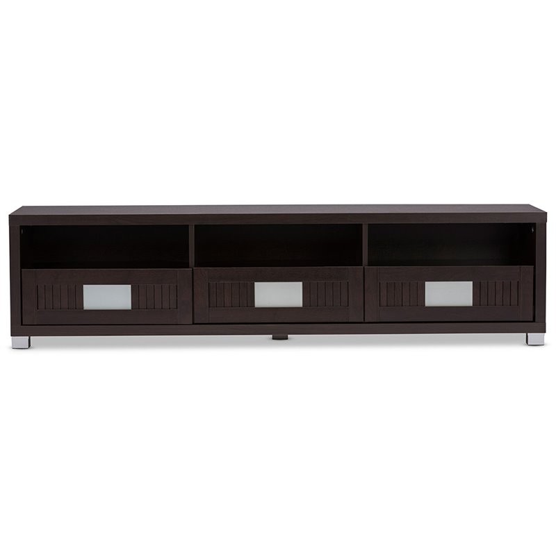 Bowery Hill Modern Wood TV Stand for TVs up to 62