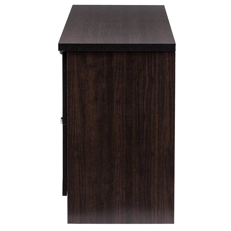 Bowery Hill Transitional Wood TV Stand for TVs up to 62