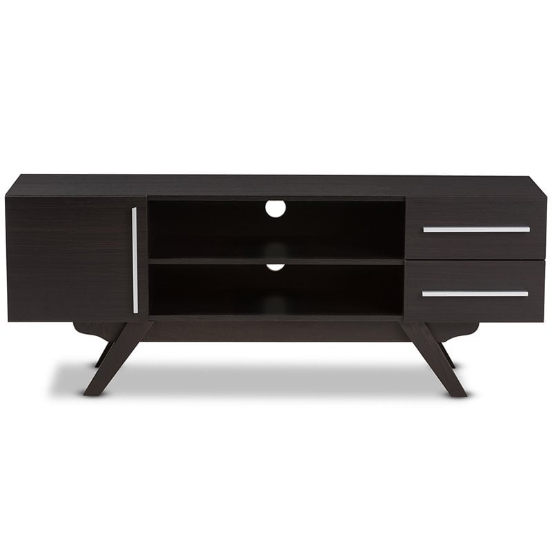 Bowery Hill Mid-Century Wood TV Stand for TVs up to 60