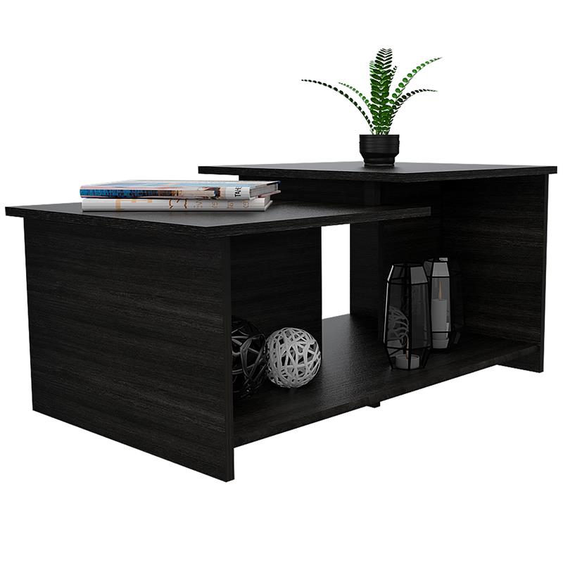 Bowery Hill Rectangular Coffee Table in Espresso