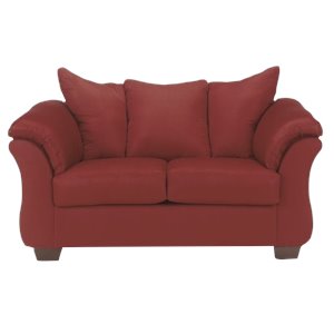bowery hill fabric loveseat in salsa