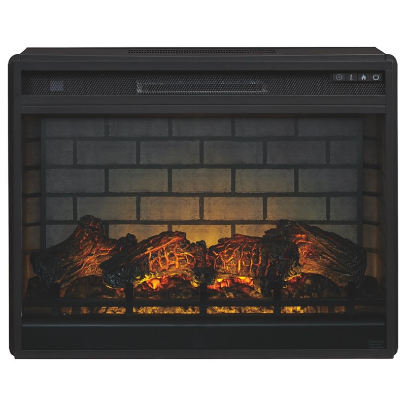Bowery Hill Faux Firebrick LG Fireplace Insert