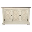 Bowery Hill Server in Antique White and Weathered Oak